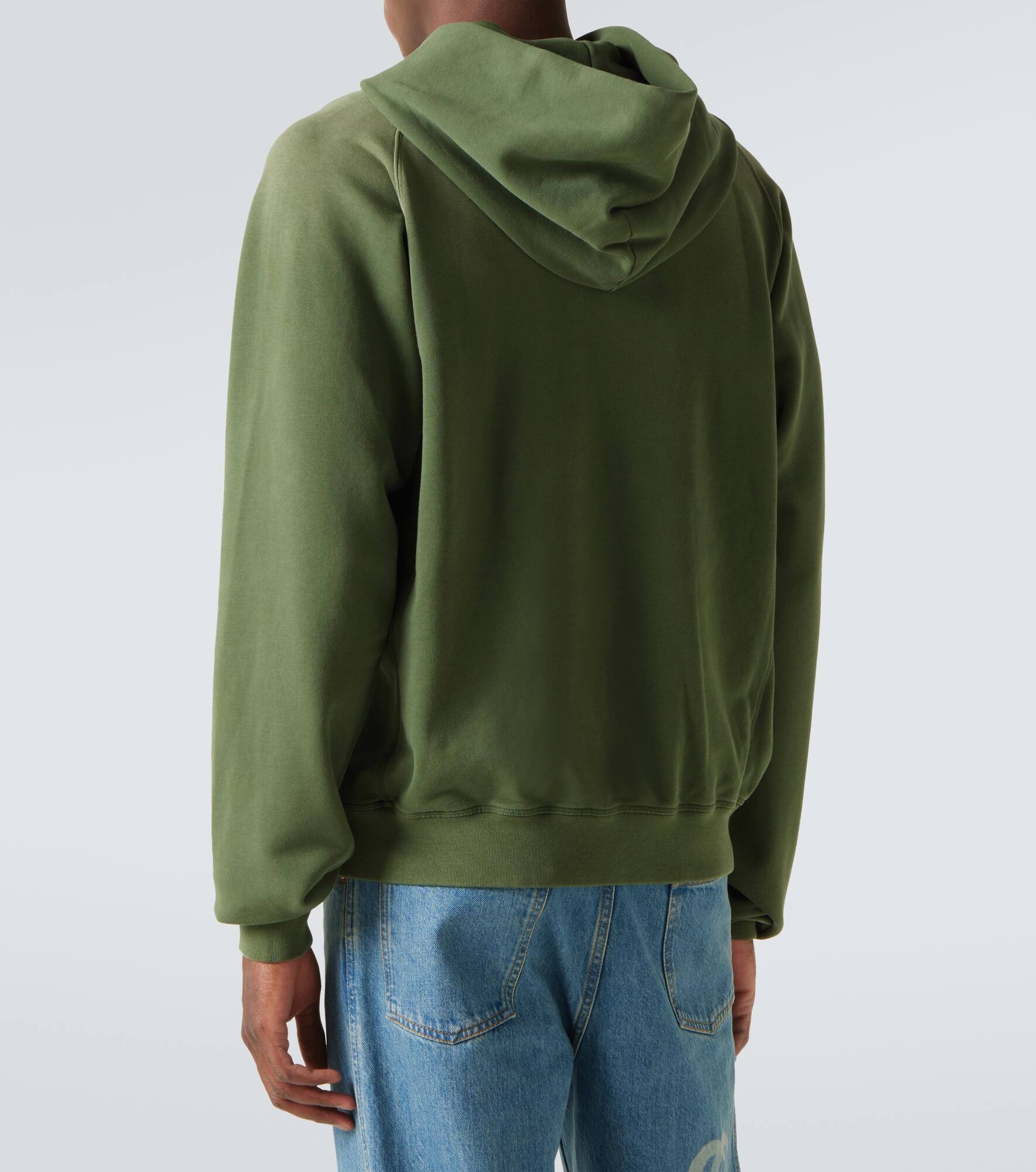 Double G cotton jersey hoodie - 4