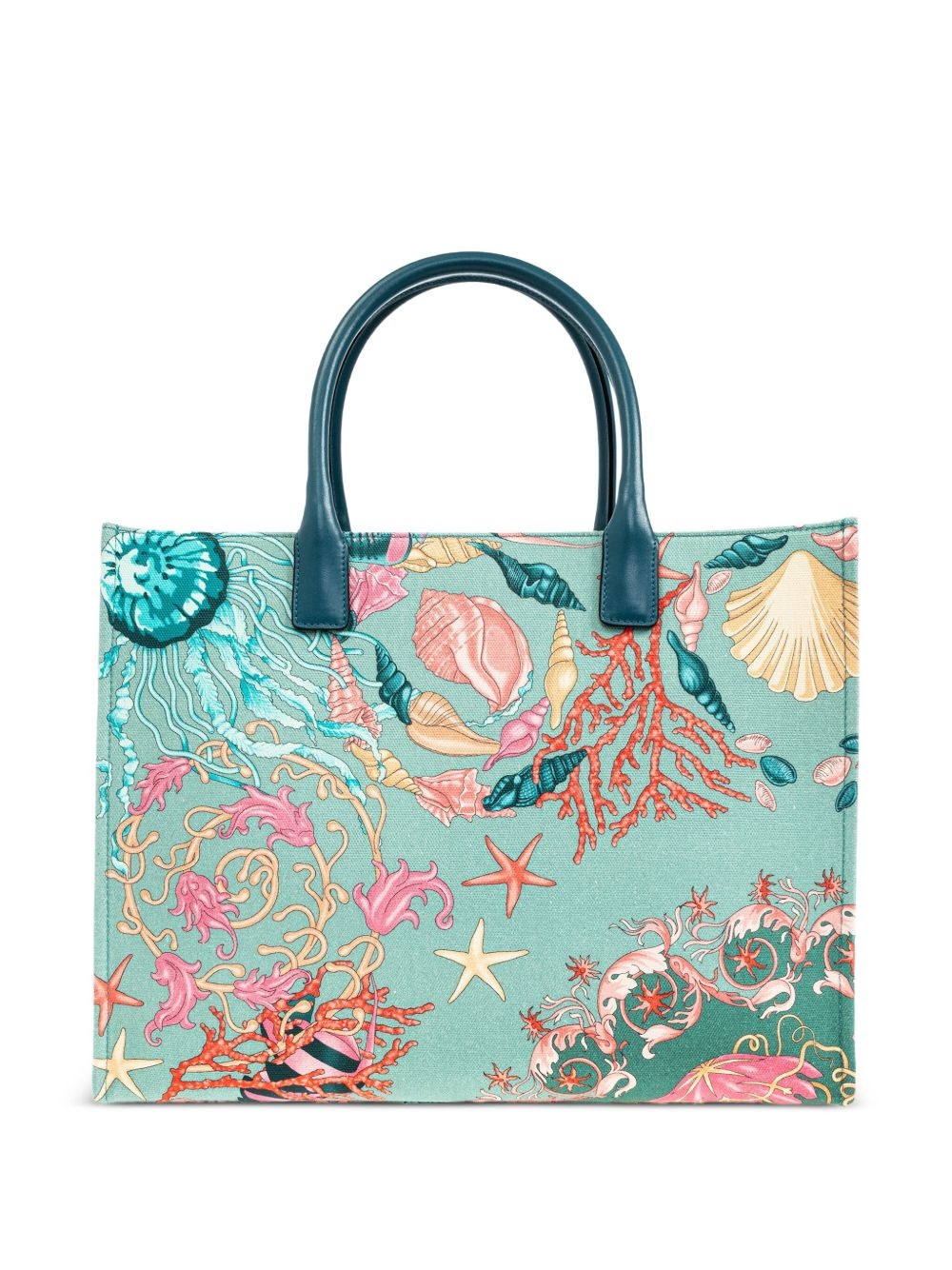 Medusa-Head graphic-print tote bag - 2