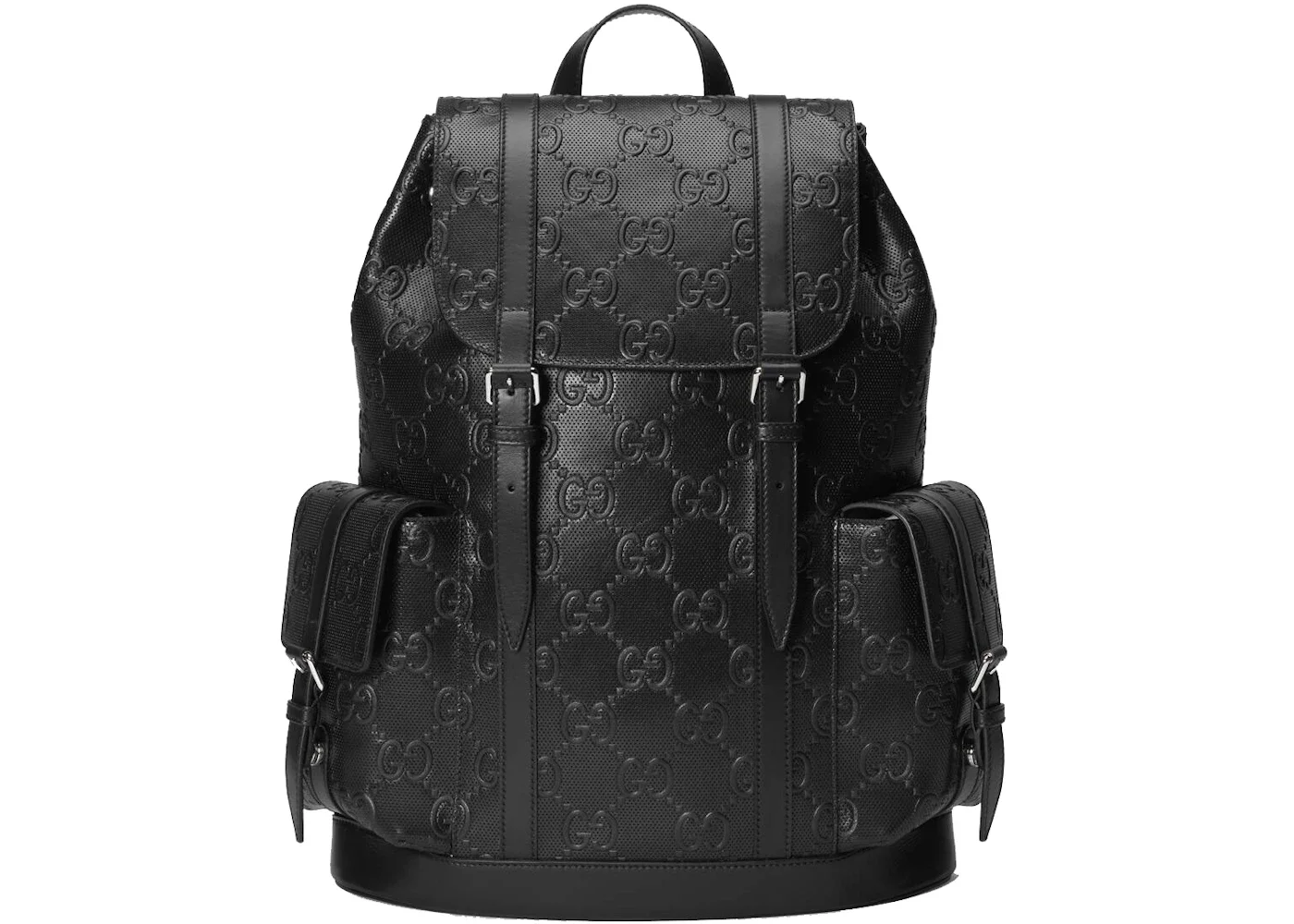 Gucci GG Embossed Backpack Black - 1
