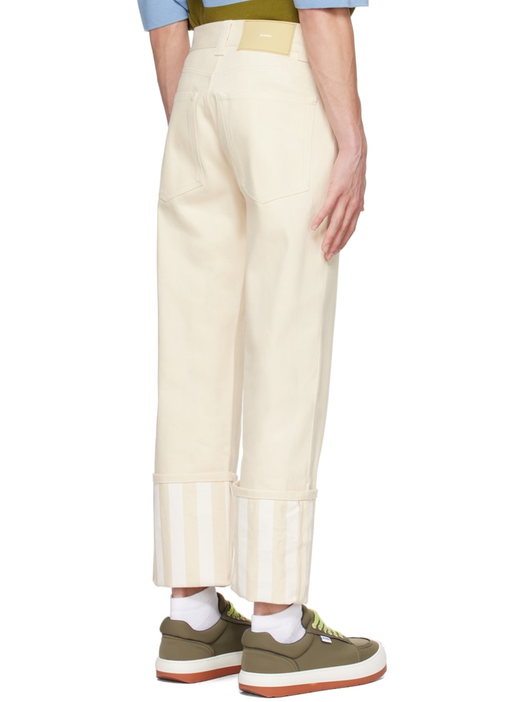 Beige Bellidentro Jeans - 3