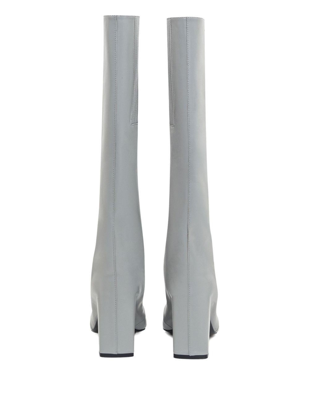 high-heeled thigh-high boots - 3