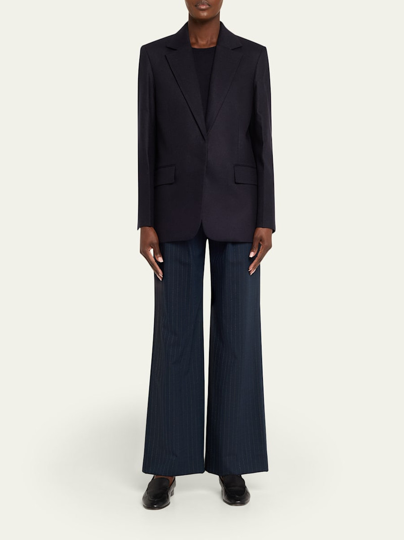 TWP Jillian Single-Breasted Wool-Cashmere Blazer outlook