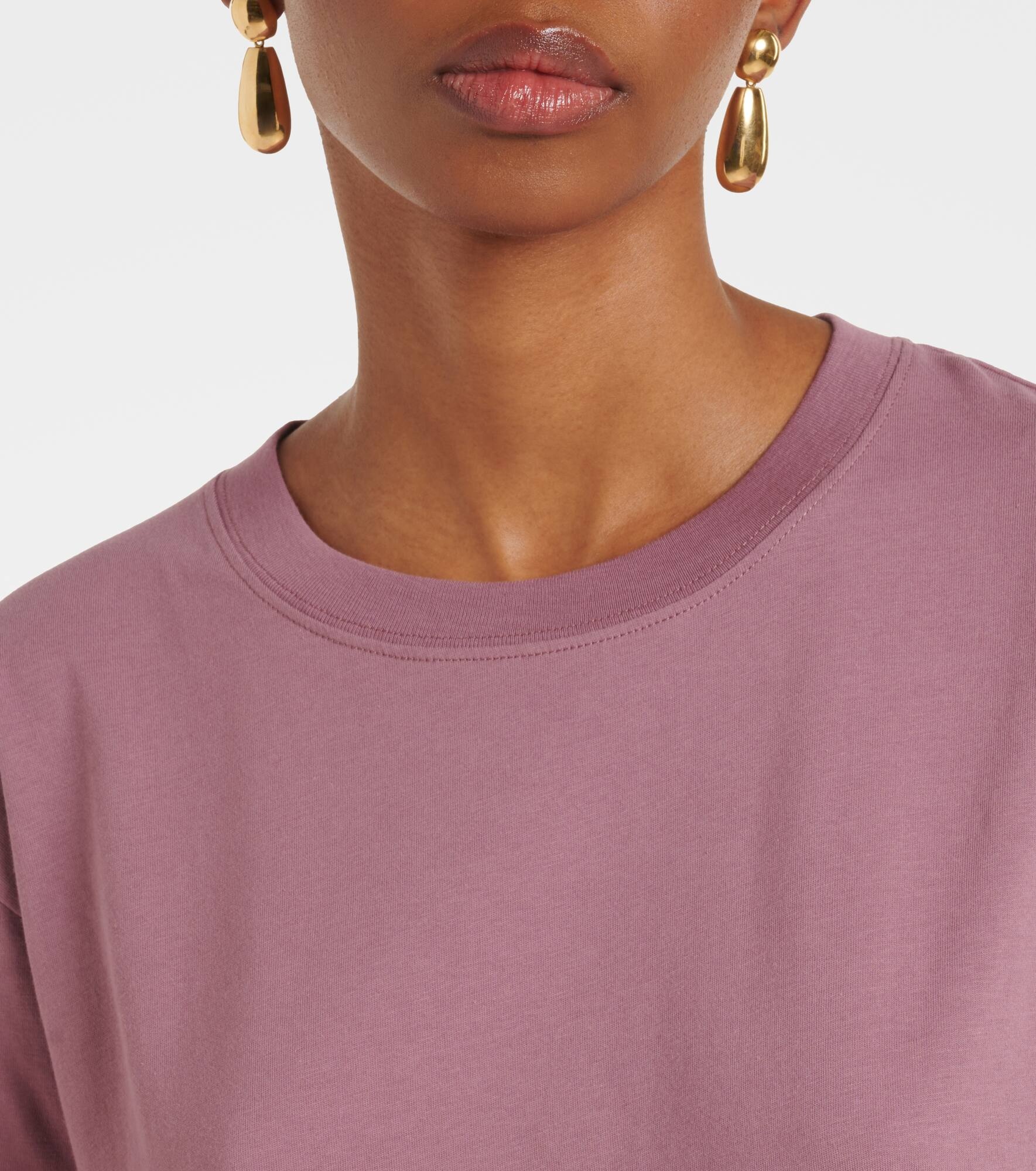 Oversized cotton jersey T-shirt - 4