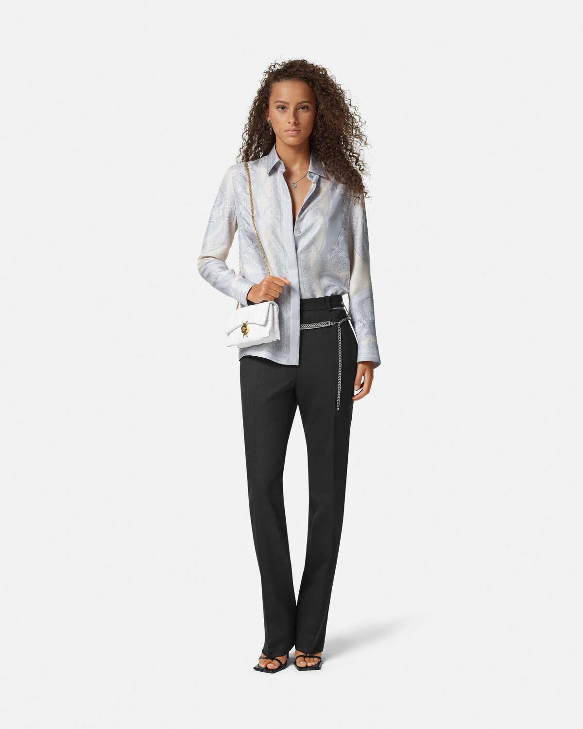 Safety Pin Wool Slim-Fit Masculine Pants - 2