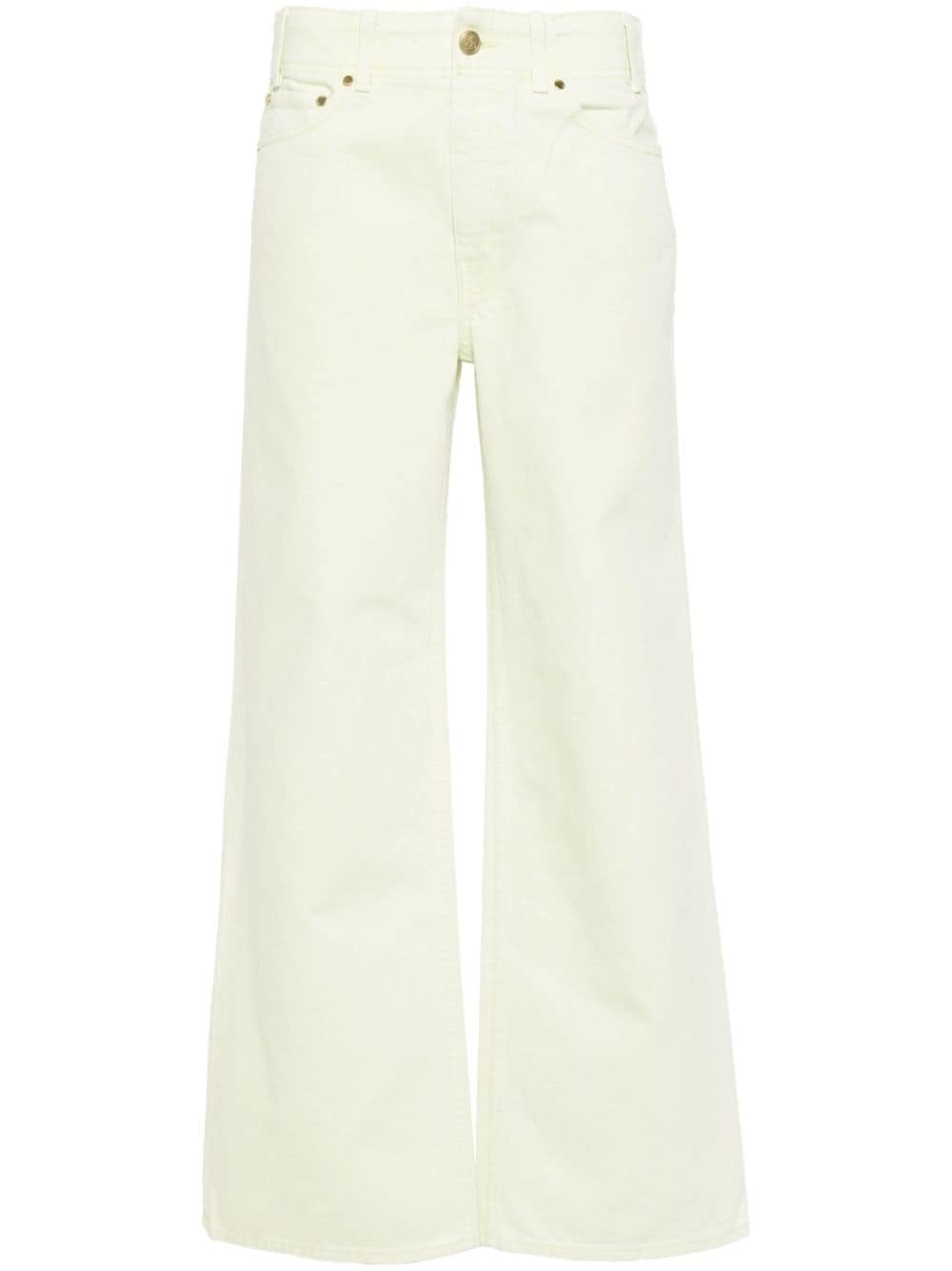 Elodie high-rise straight-leg jeans - 1