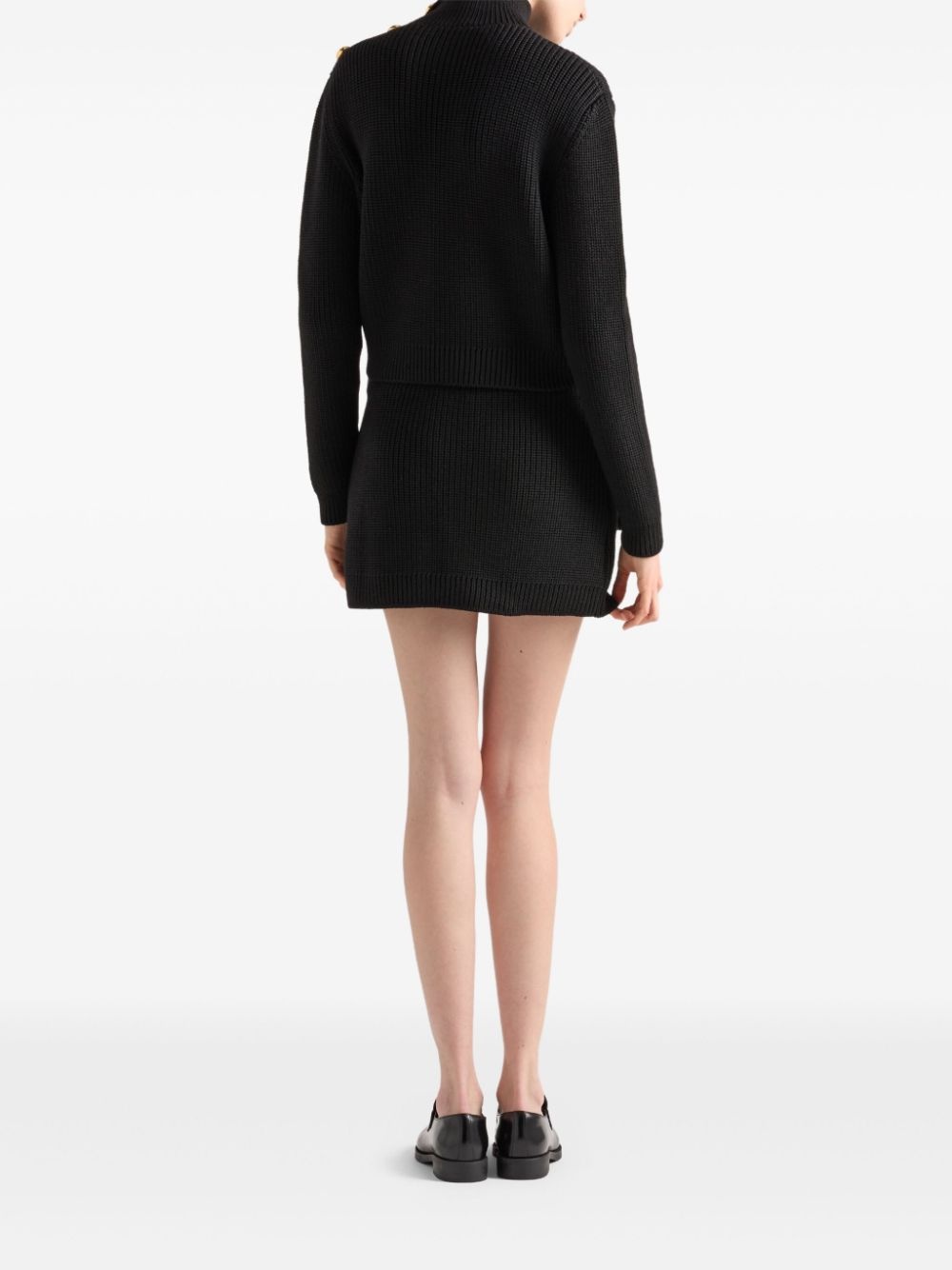 wool turtleneck sweater - 3