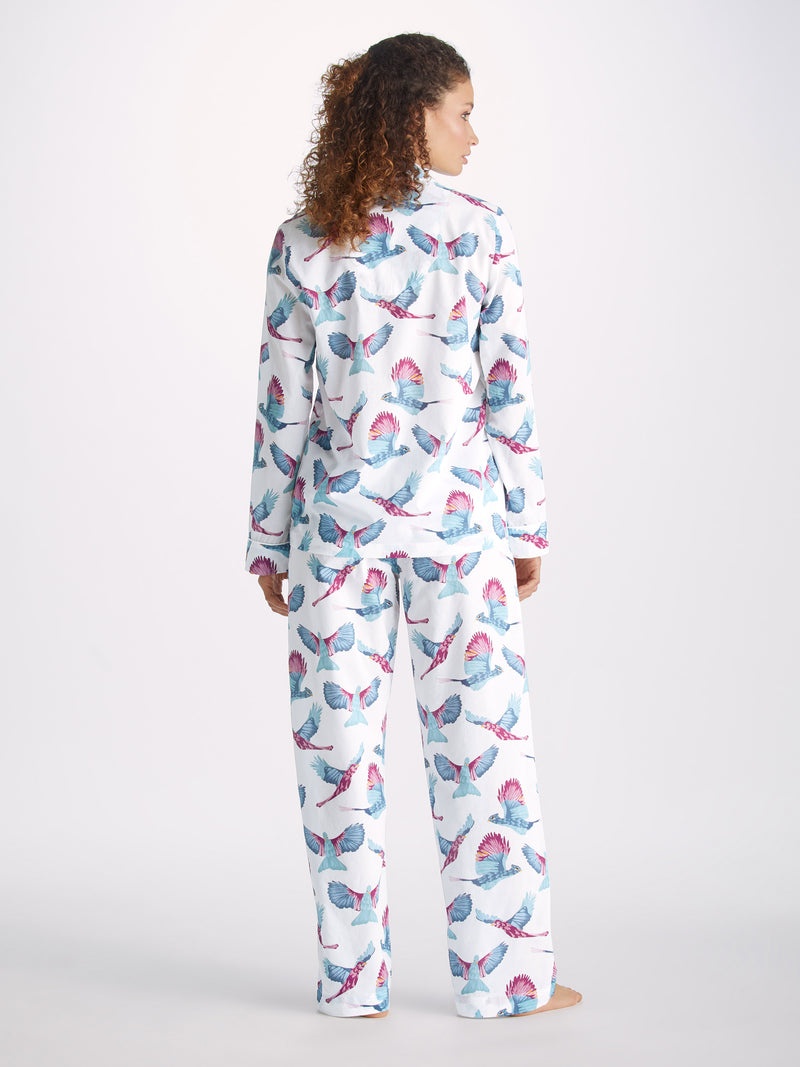 Women's Pyjamas Ledbury 63 Cotton Batiste White - 4