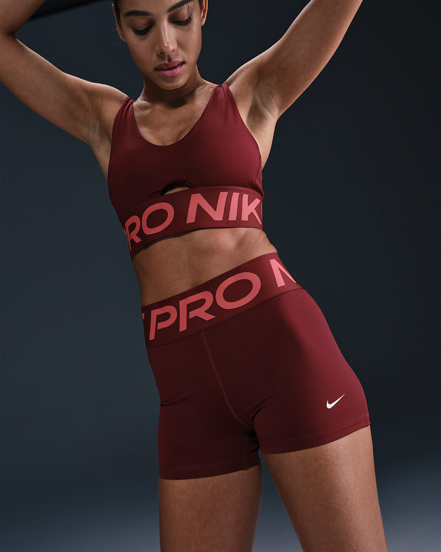 Nike Pro Sculpt Women's High-Waisted 3" Biker Shorts - 2