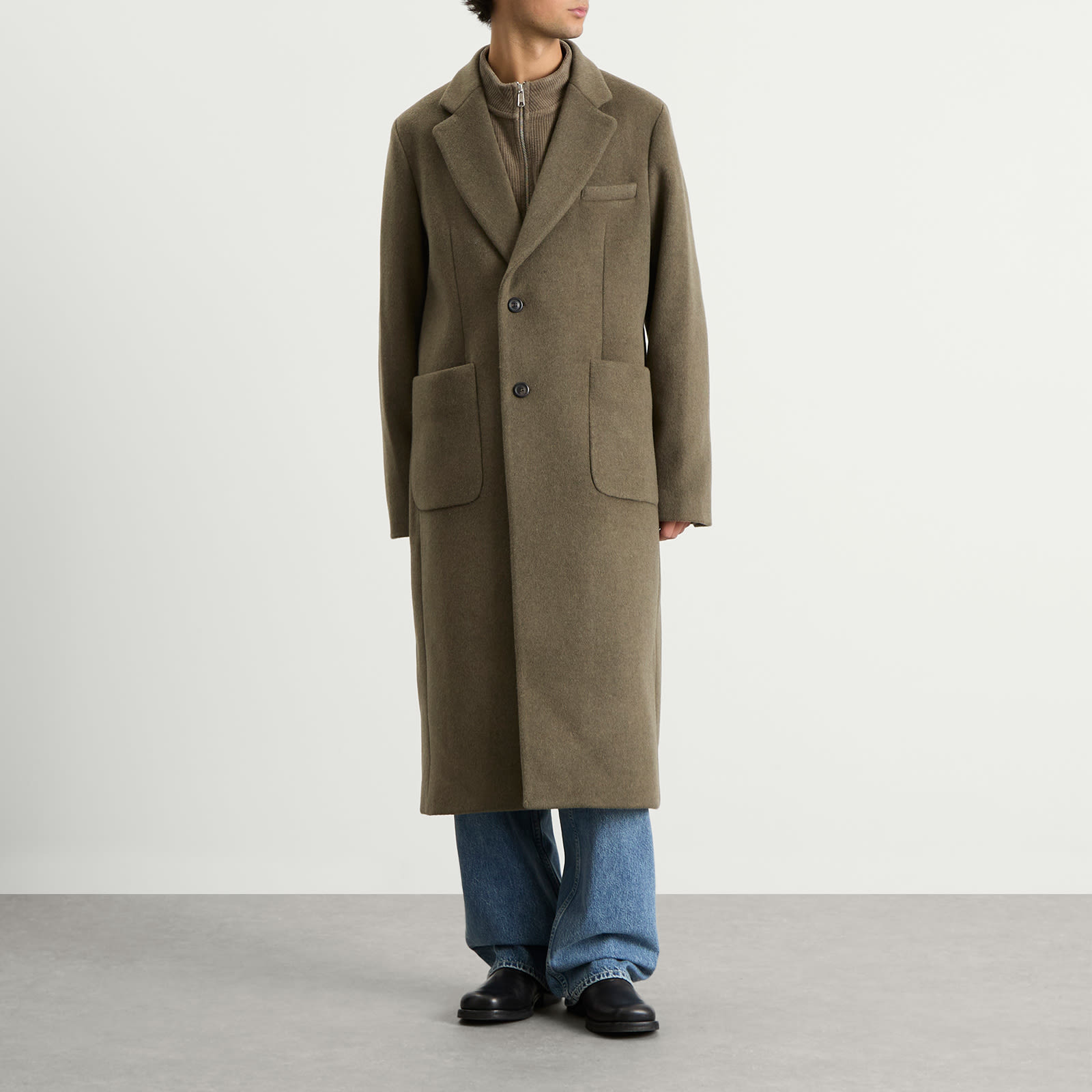 Our Legacy Robe Melton Wool Overcoat - 2