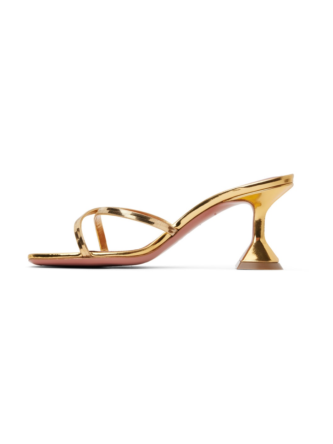 Gold Henson Heeled Sandals - 3