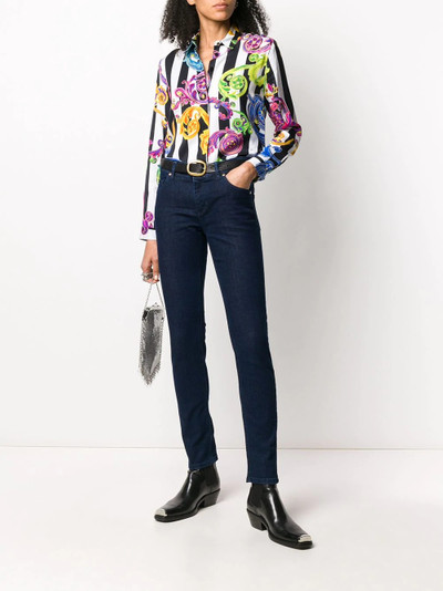 VERSACE JEANS COUTURE dark wash jeans outlook