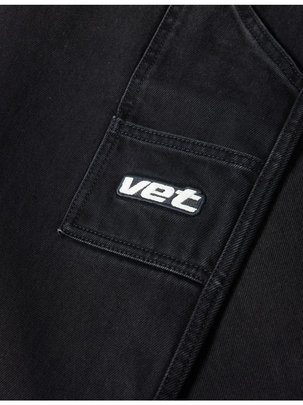 Brand-Patch Wide-Led Denim Jeans - 6