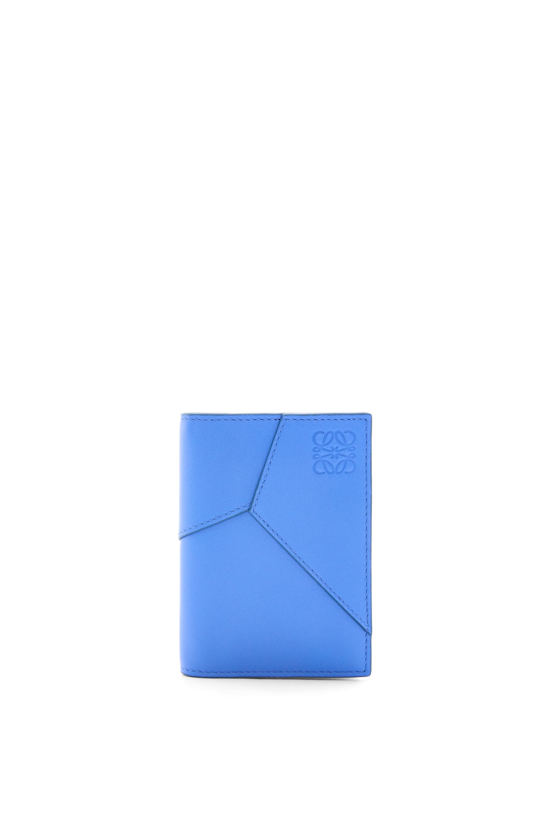 Puzzle Edge bifold cardholder in classic calfskin - 1
