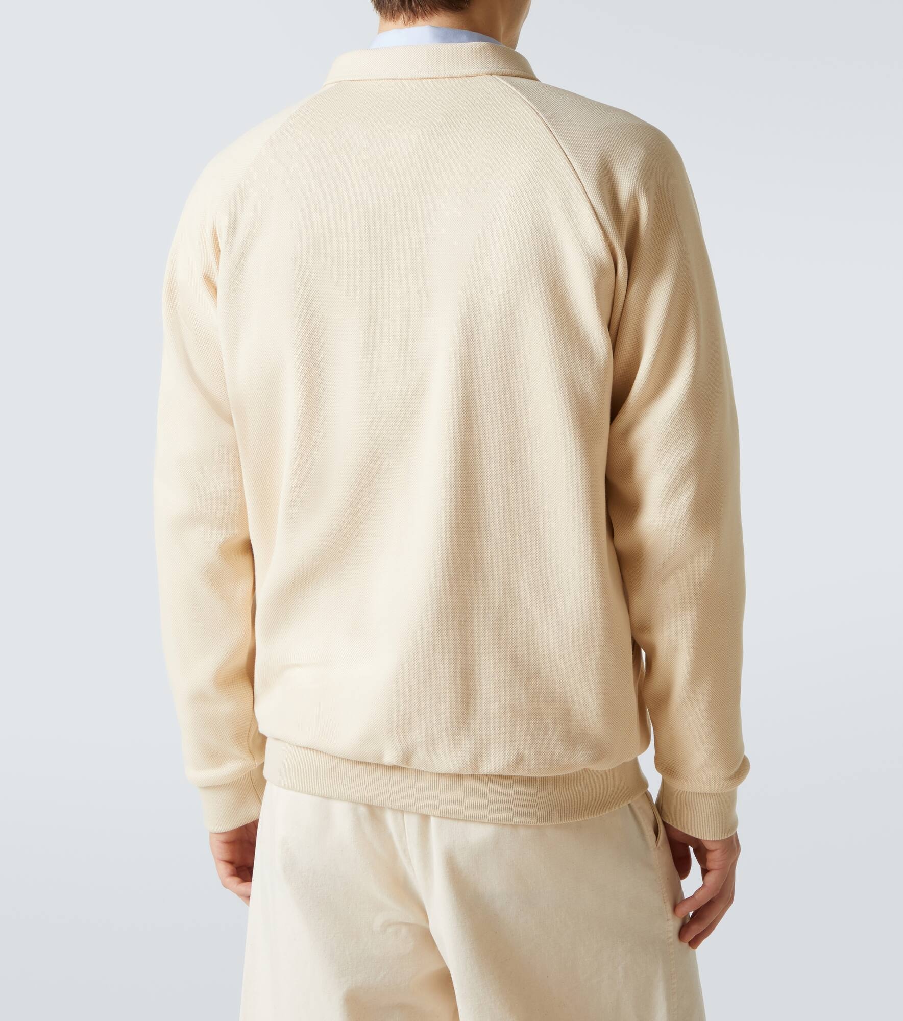Cotton-blend cardigan - 4