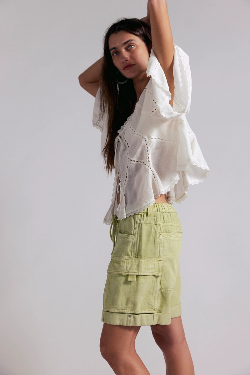 Frankie Washed Shorts 4