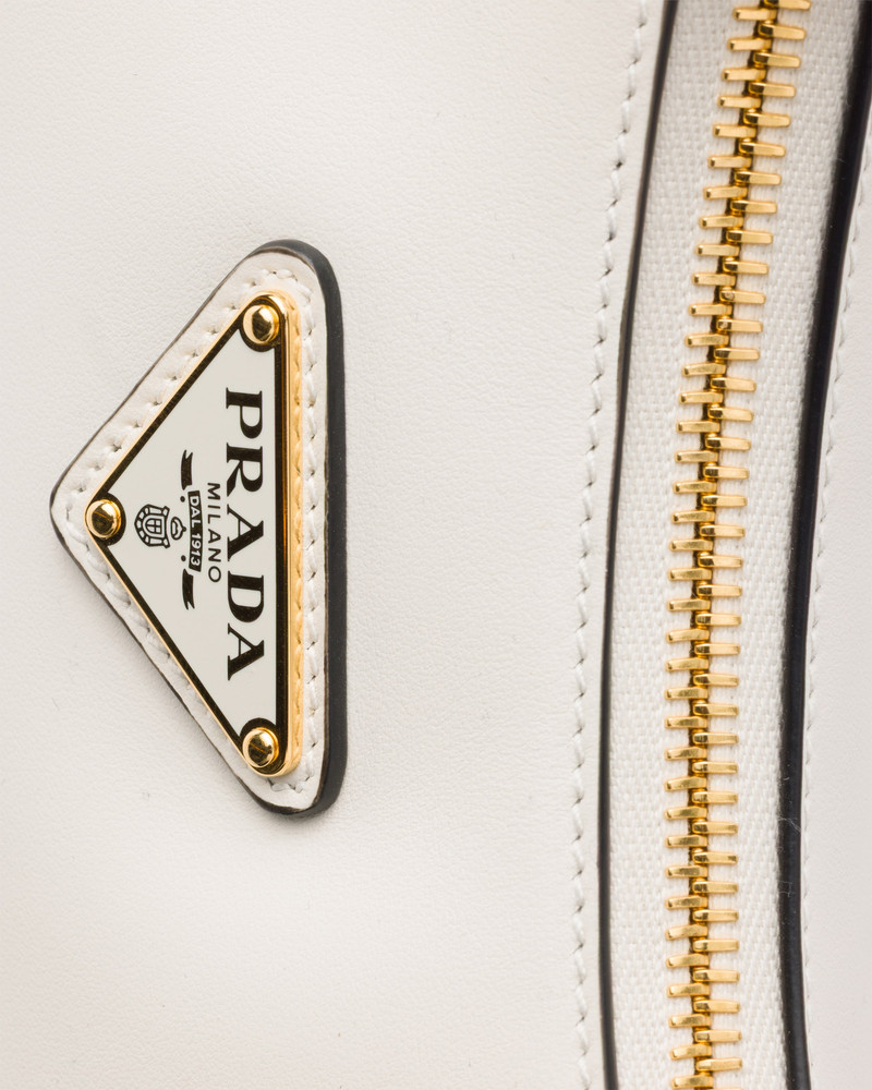 Prada Arqué mini leather shoulder bag 5
