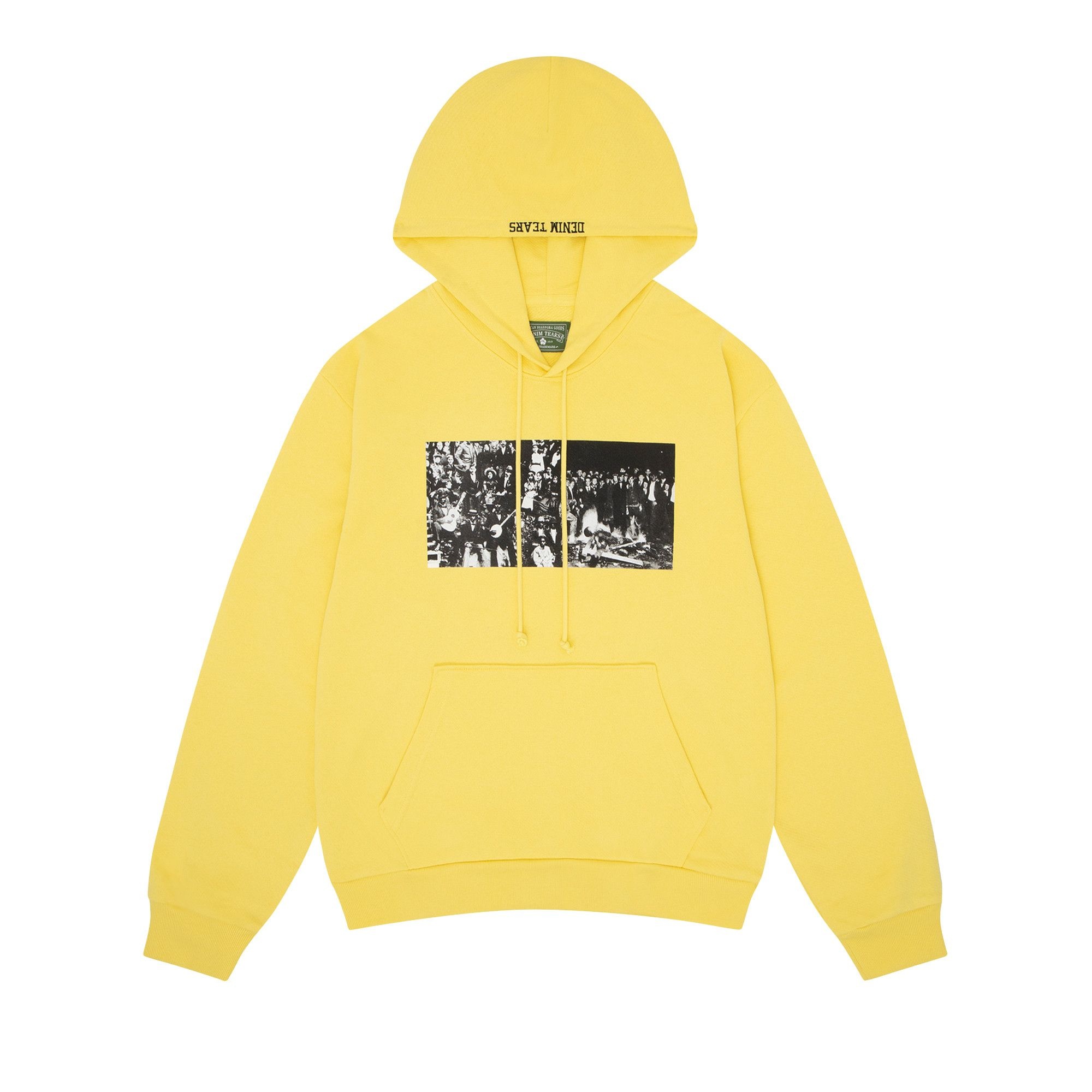 Denim Tears x Arthur Jafa Black Entertainment Hoodie 'Yellow' - 1