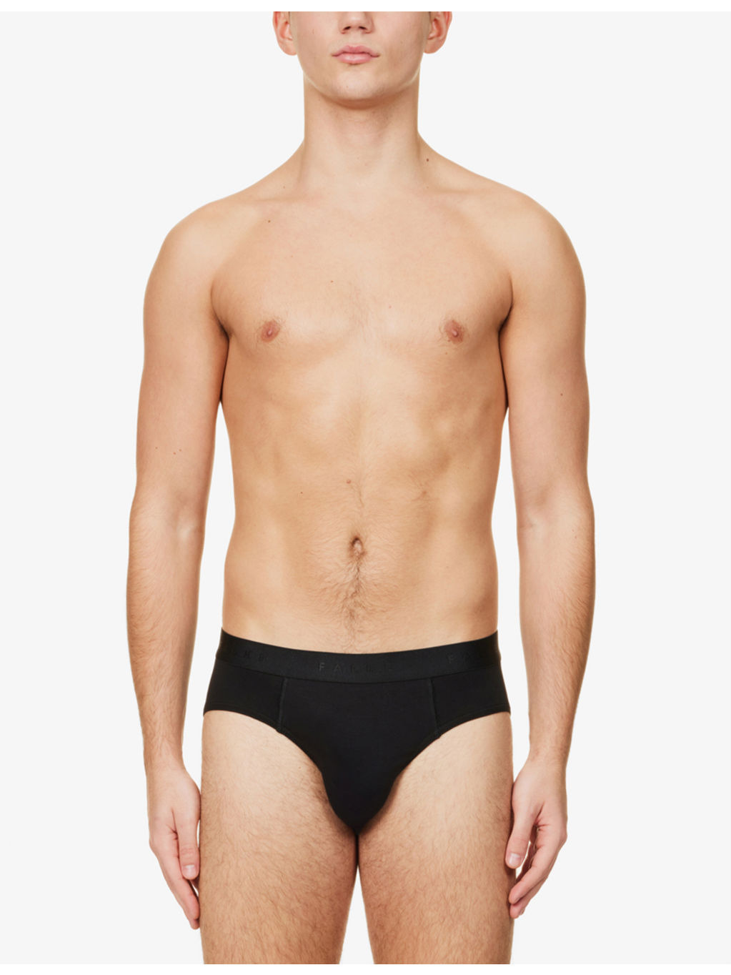 Tonal waistband pack of two stretch-cotton briefs - 2