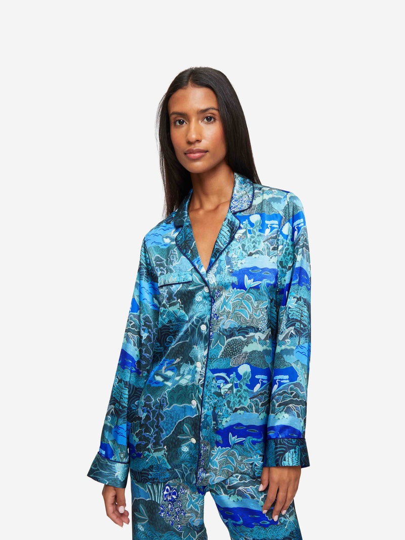 Women's Pyjamas Brindisi 86 Silk Satin Multi - 5