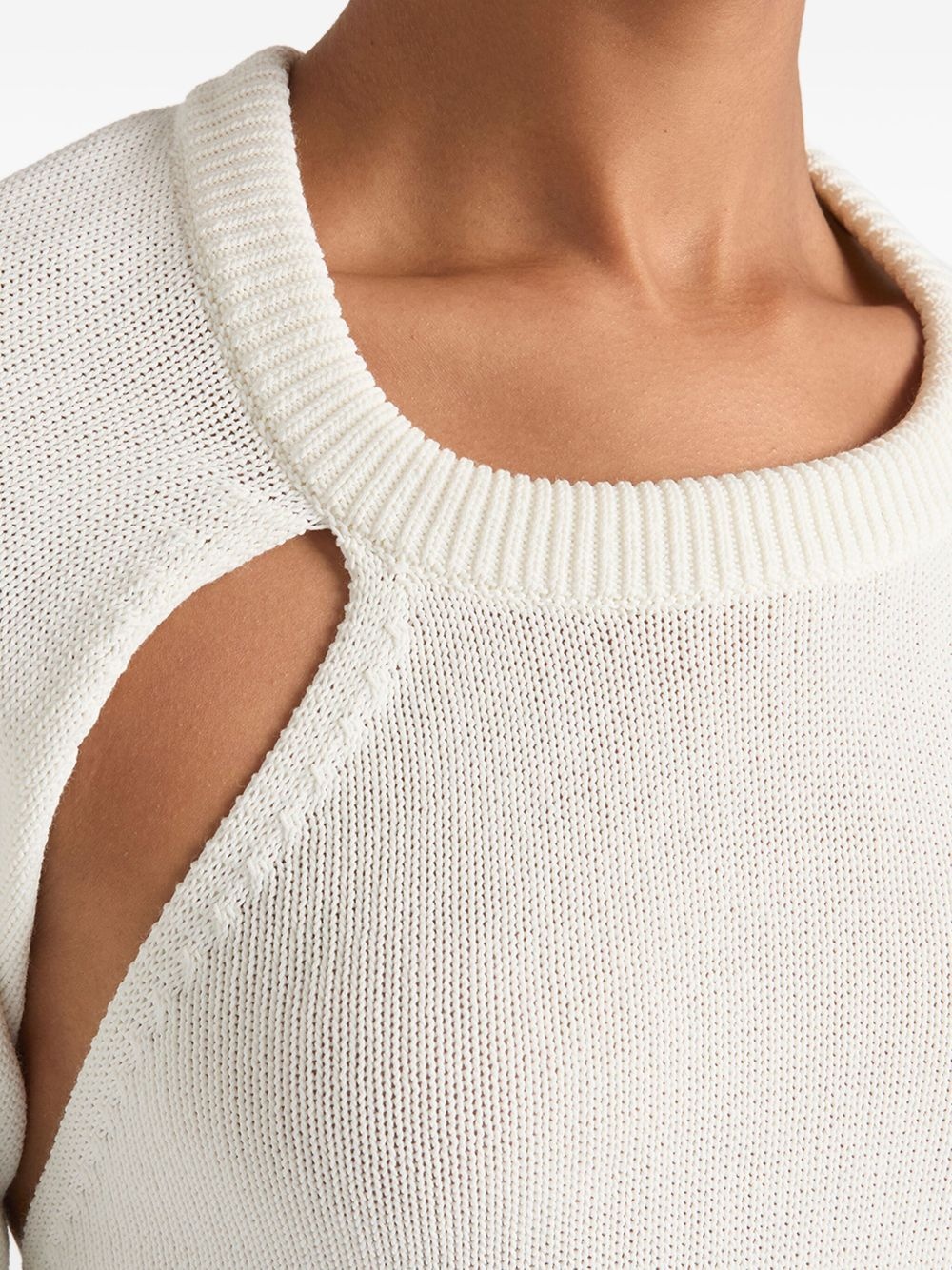 cut-out jumper - 4