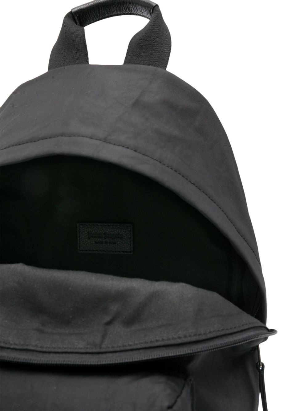 logo-debossed zipped backpack - 5