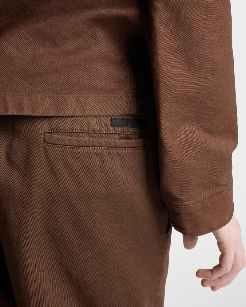 Cotton gabardine pants 4