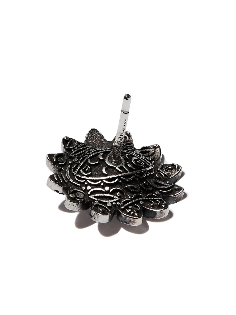 Double G flower stud earrings - 4