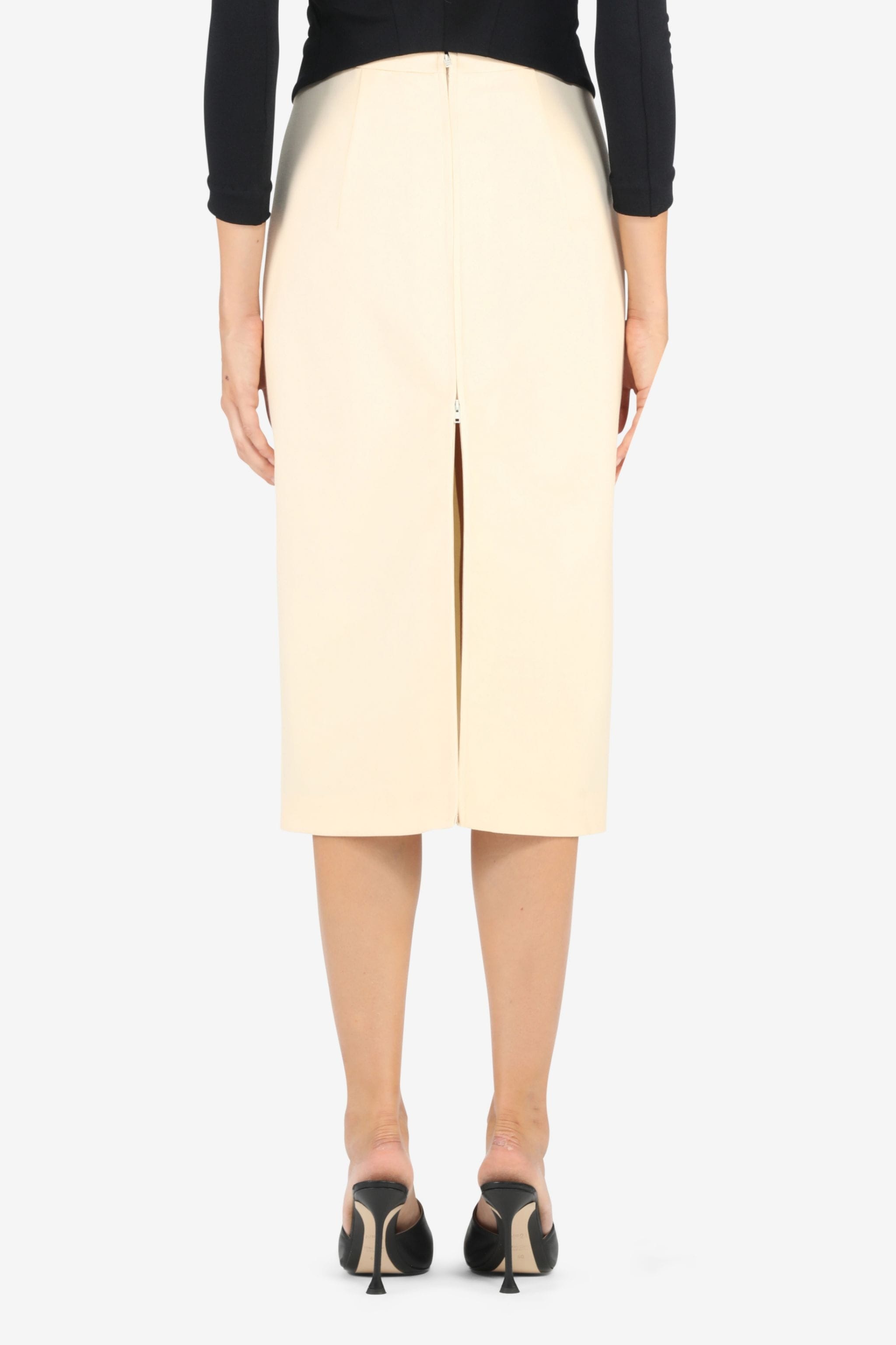 TAILORED PENCIL SKIRT - 2