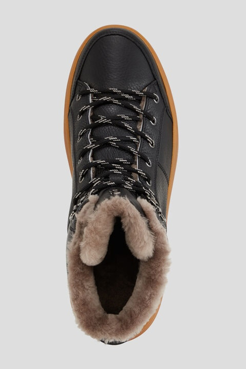 Bucharest high-top sneakers in Black 5