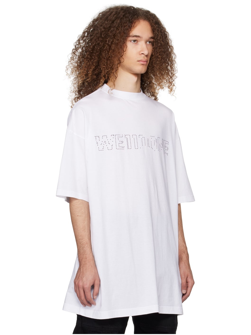 White Printed T-Shirt - 2