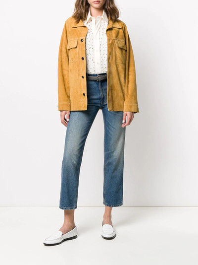 AMI Paris straight-leg cropped jeans outlook