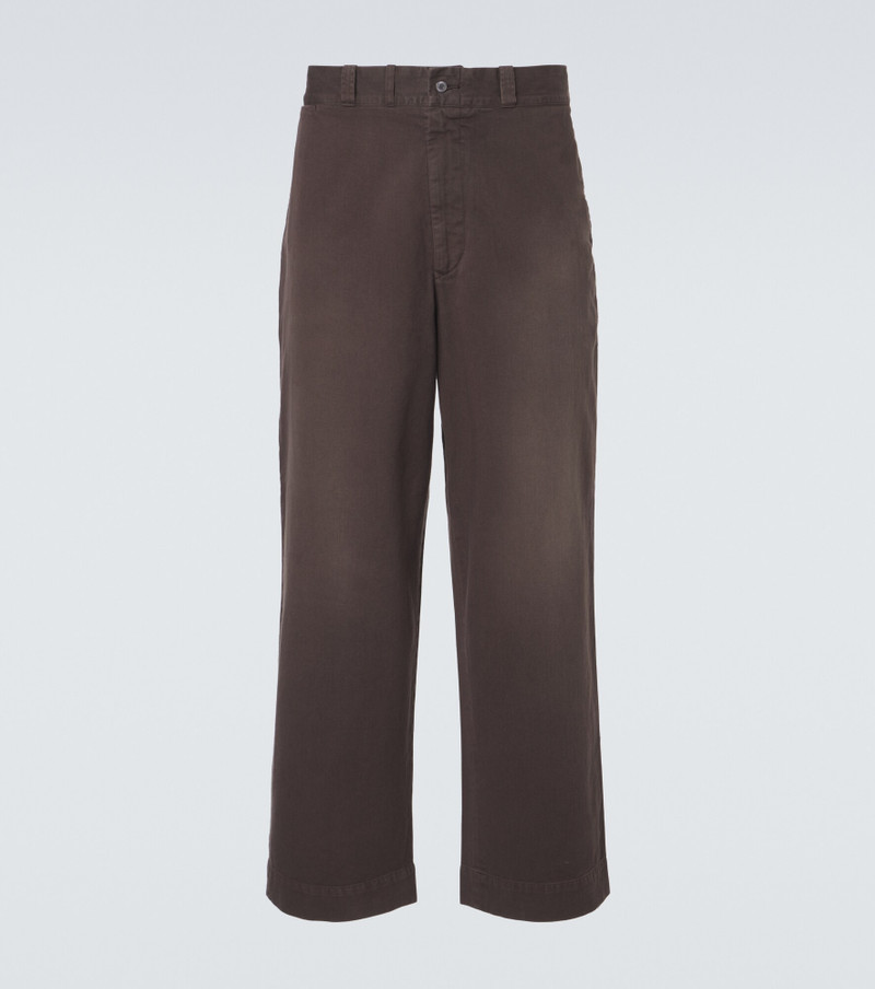 Vintage cotton wide-leg pants 1