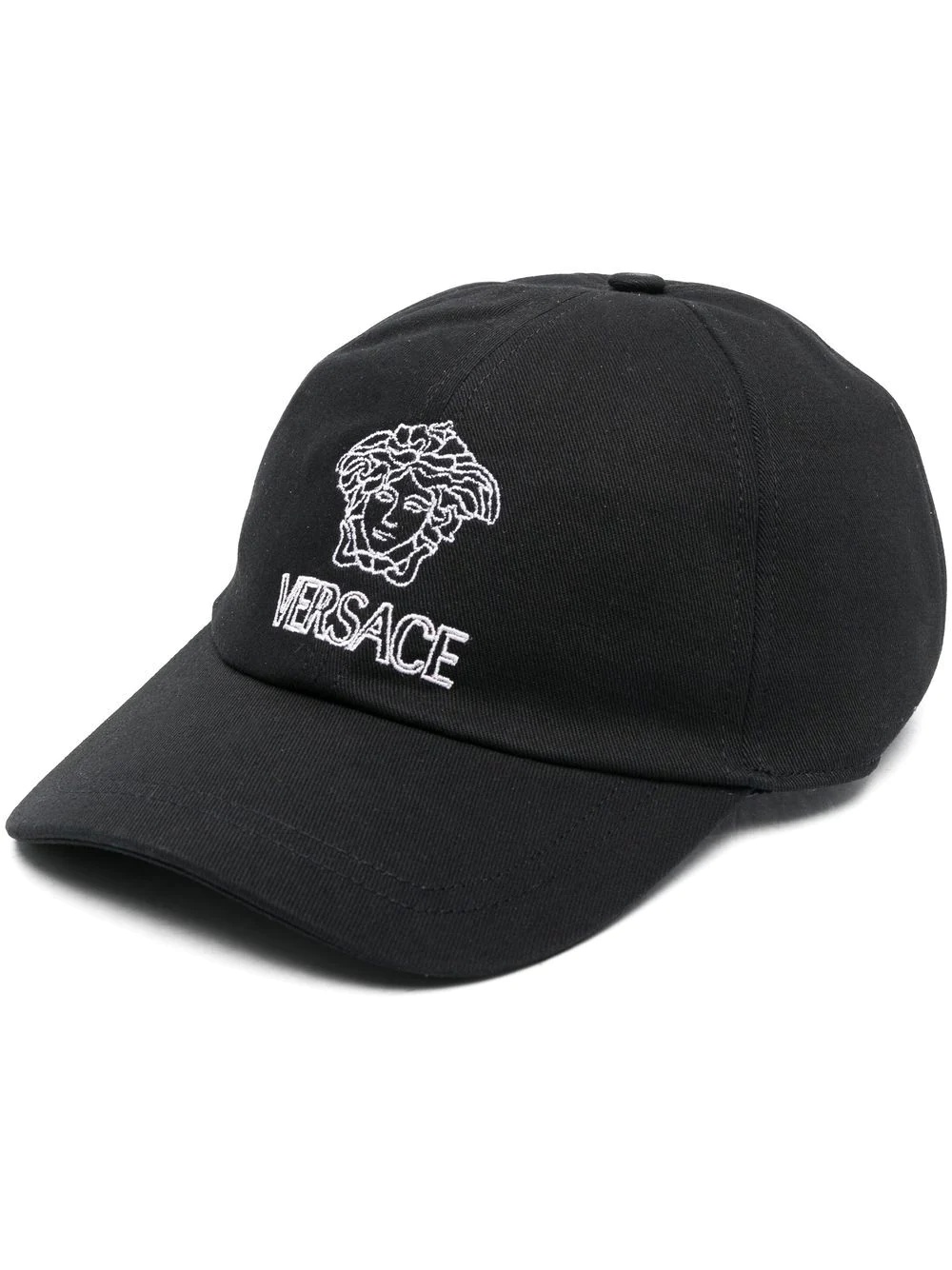 embroidered-logo baseball cap - 1