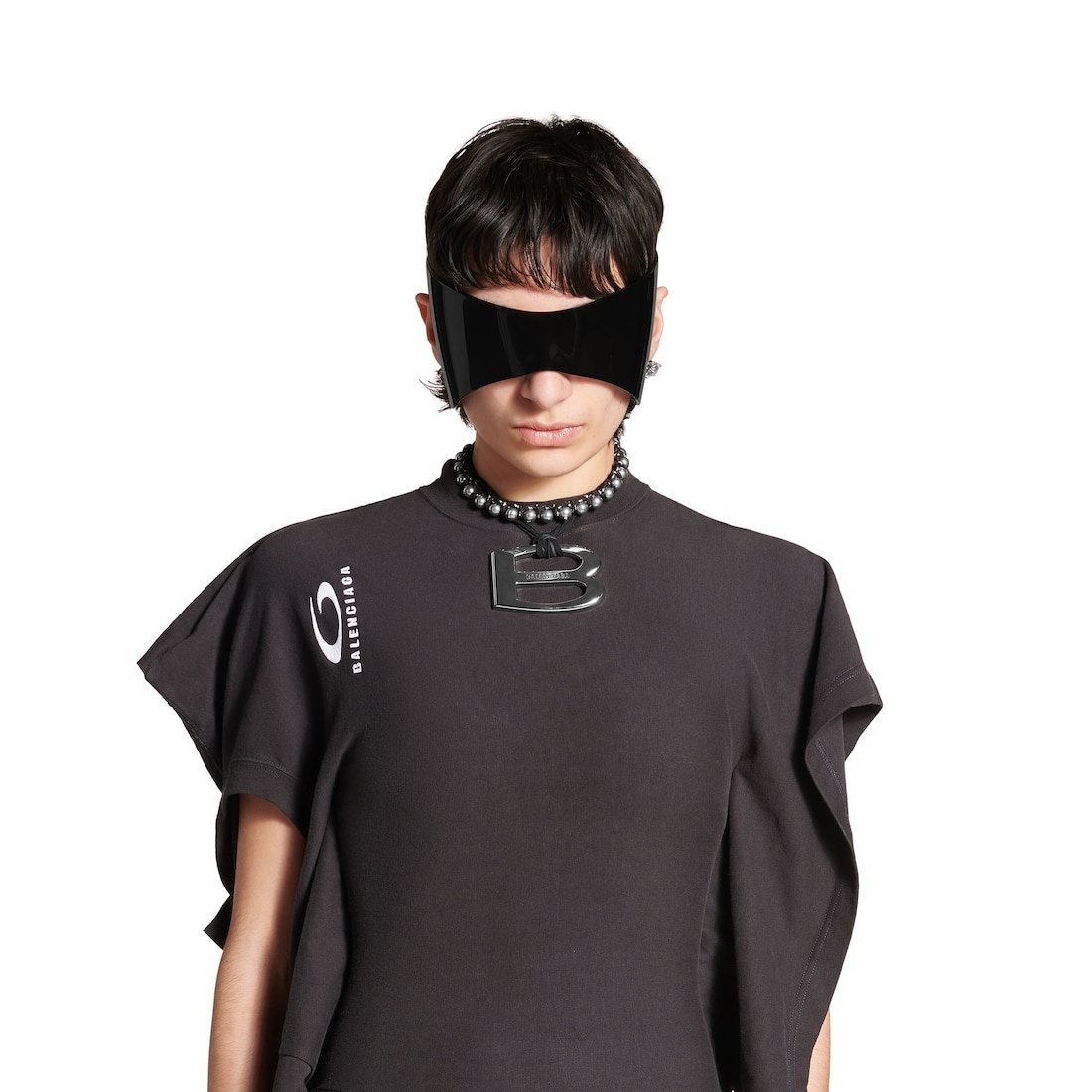 Women's Twisted Dress in Black - 5