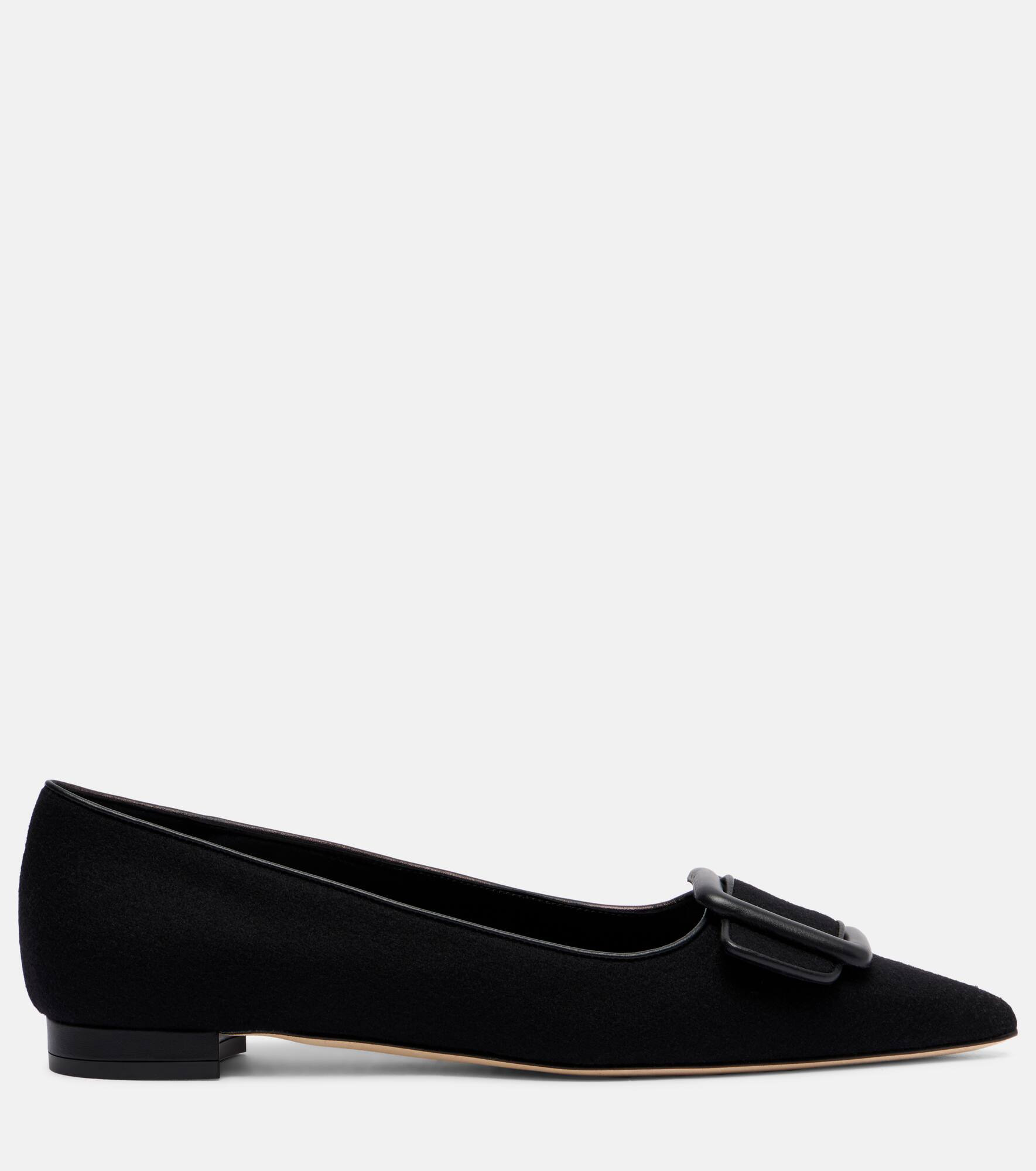 Maysale buckled ballet flats - 4