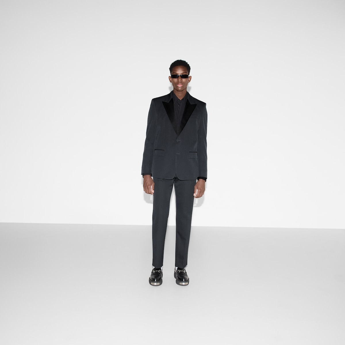 Grain de poudre wool tuxedo - 2