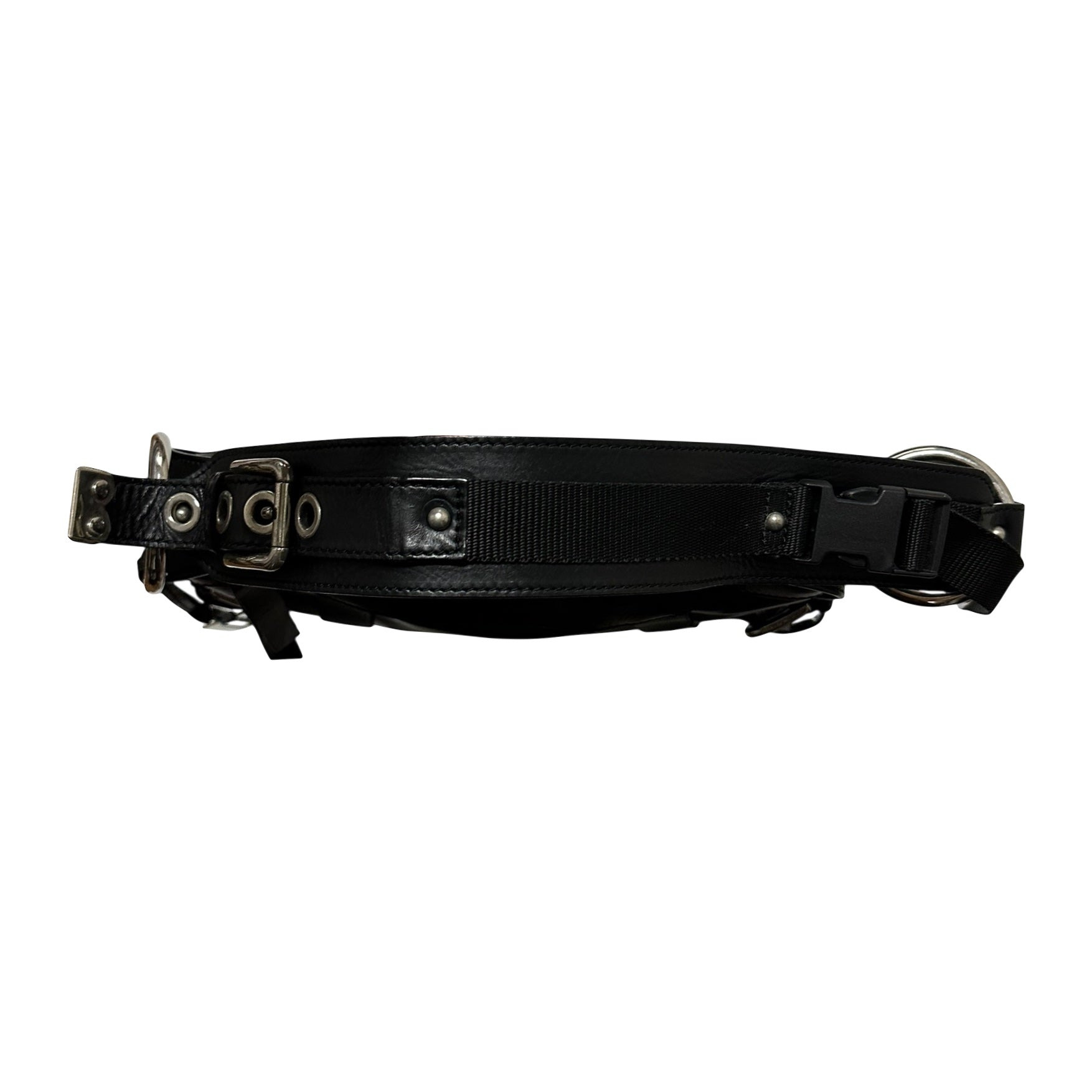 DOLCE&GABBANA Fall Winter 2003 Bondage Leather Shoulder Bag - 5