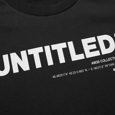 Neil Barrett Neil Barrett Big Untitled Tee outlook