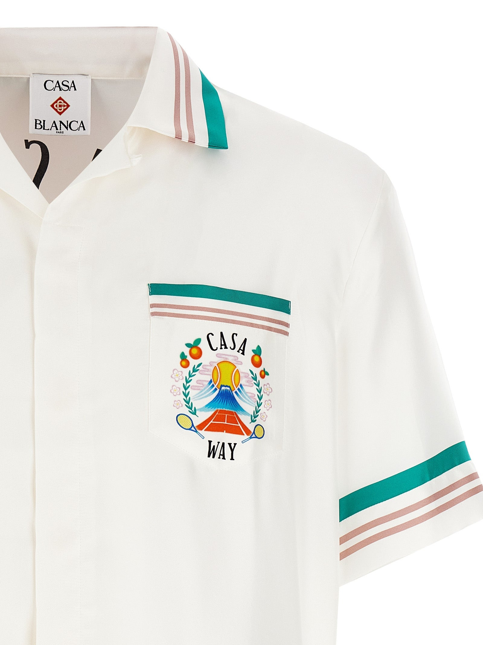 Casablanca Men 'Cuban Collar' Shirt - 3
