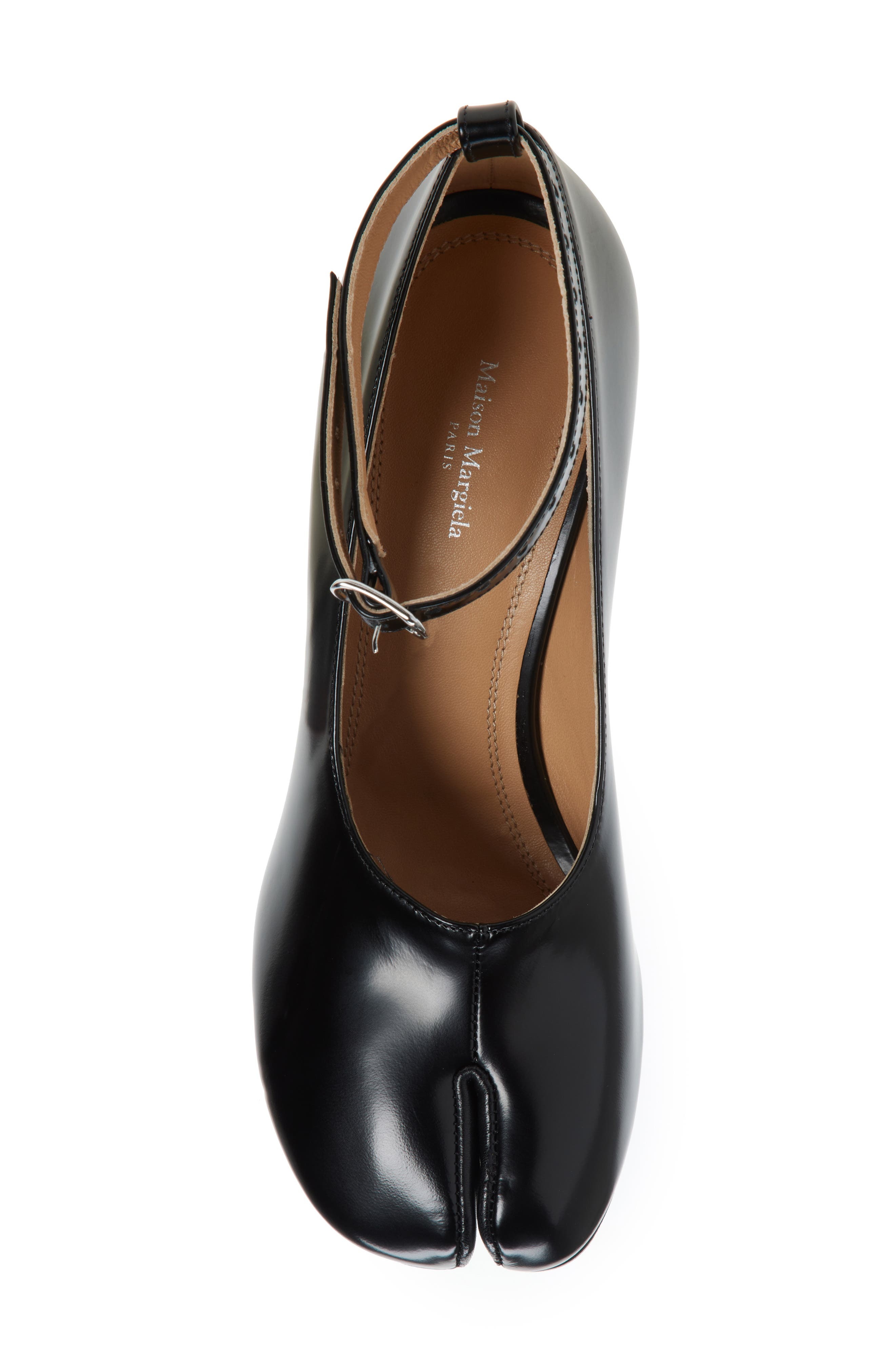 Maison Margiela Tabi Ankle Strap Pump in Black at Nordstrom - 5