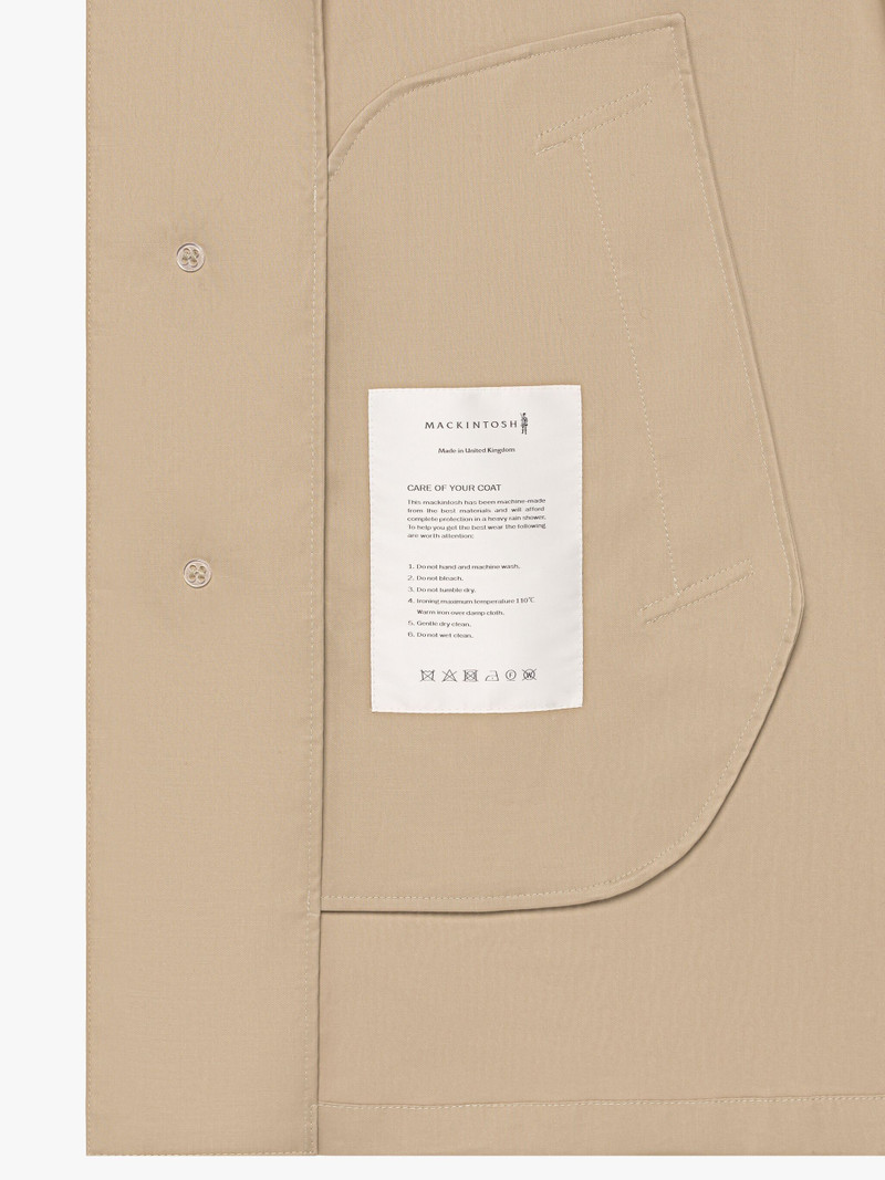 TARTAN CAMBRIDGE FAWN RAINTEC COTTON SHORT COAT 6