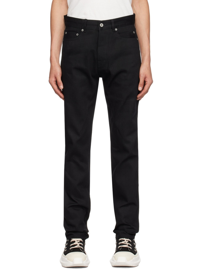 Black Detroit Cut Jeans 1