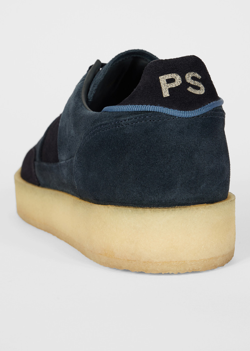Paul Smith Navy Crepe Sole 'Dover' Trainers outlook