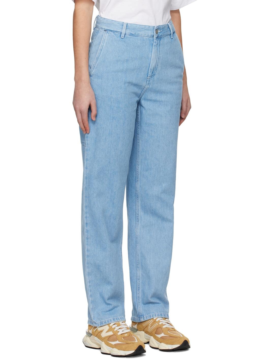 Blue Pierce Straight Jeans - 2