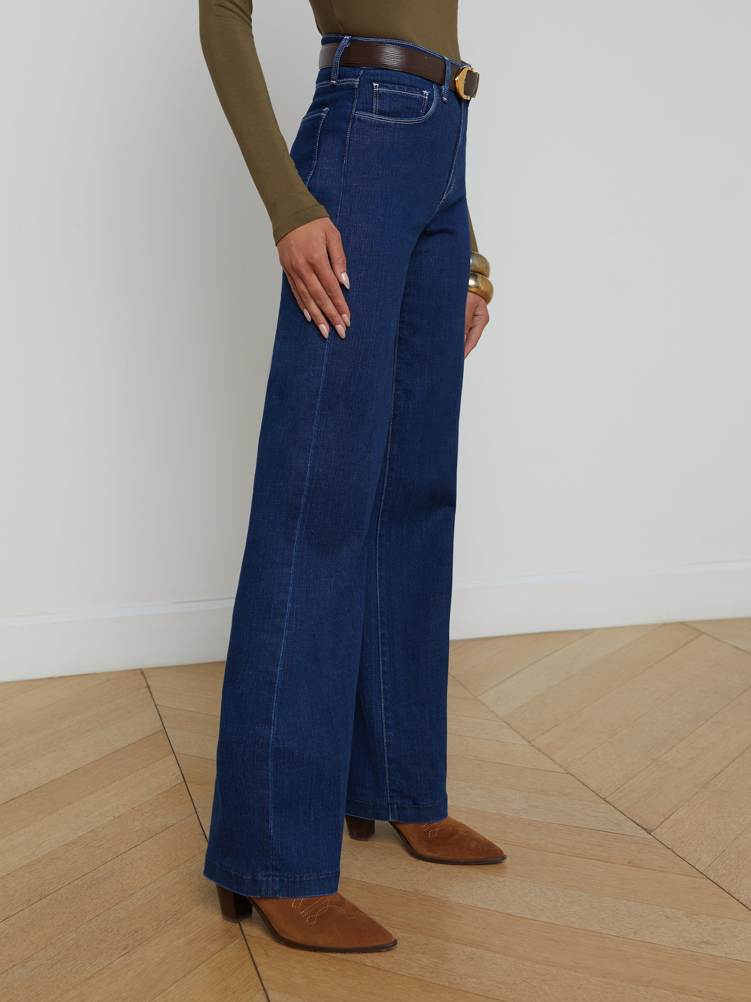 Clayton Wide-Leg Jean - 4