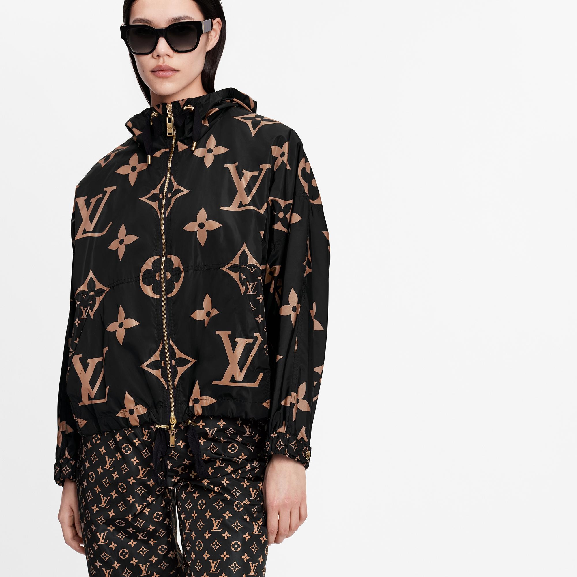 Mixed Monogram Hooded Parka - 3