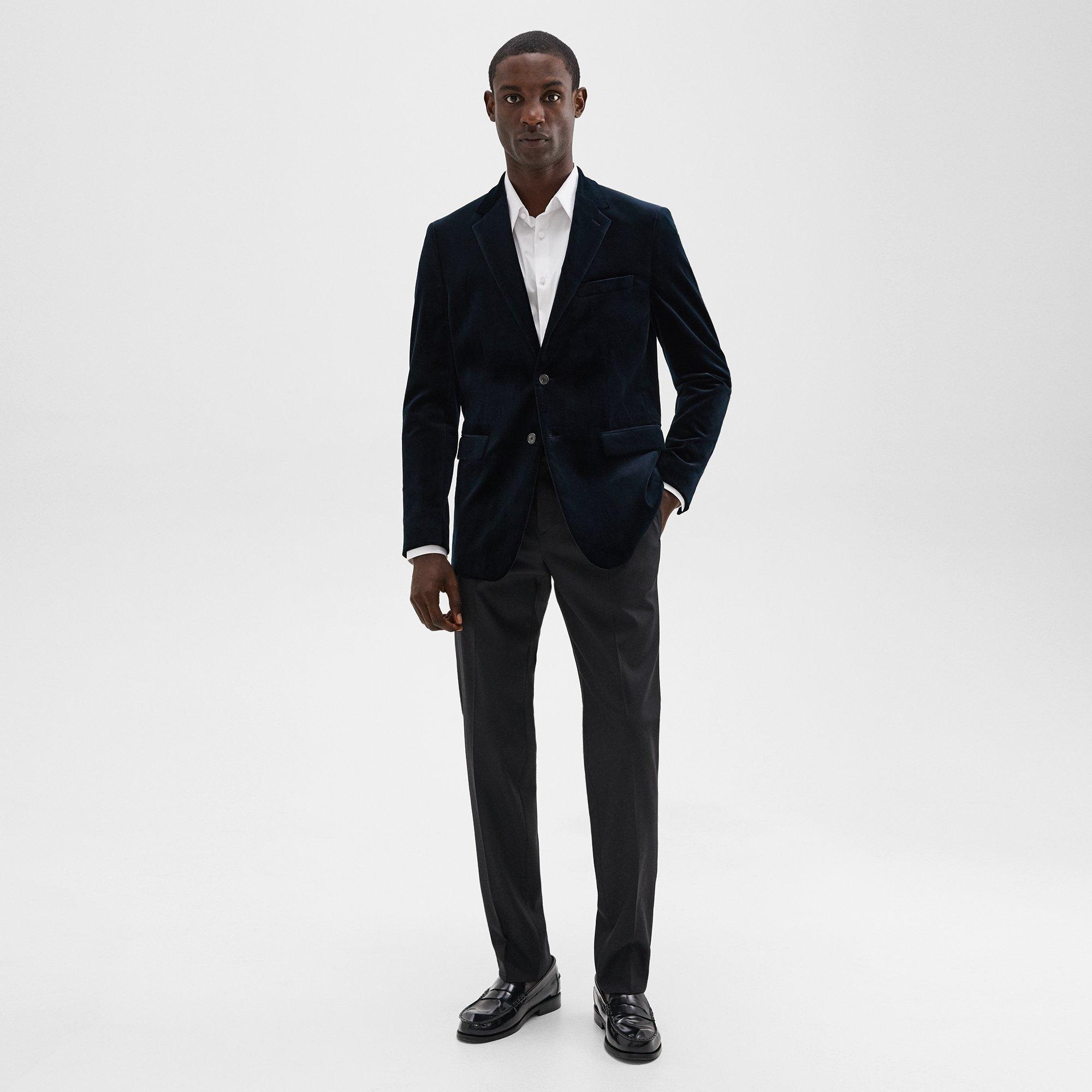 Chambers Blazer in Stretch Velvet - 6