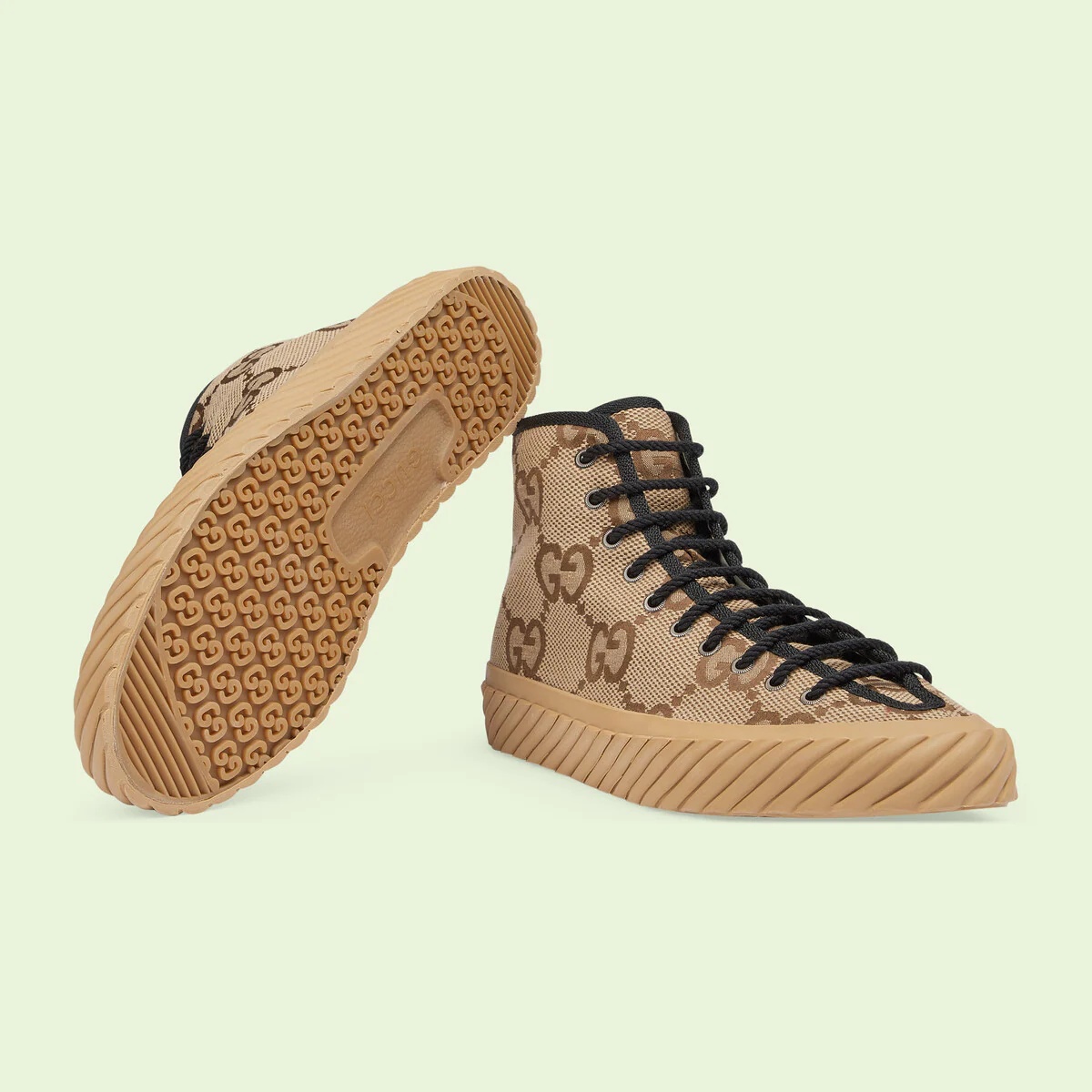 Men's high-top maxi GG sneaker - 5