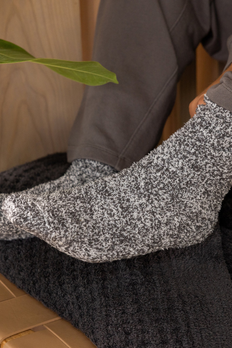 Barefoot Dreams CozyChic® Heathered Socks outlook