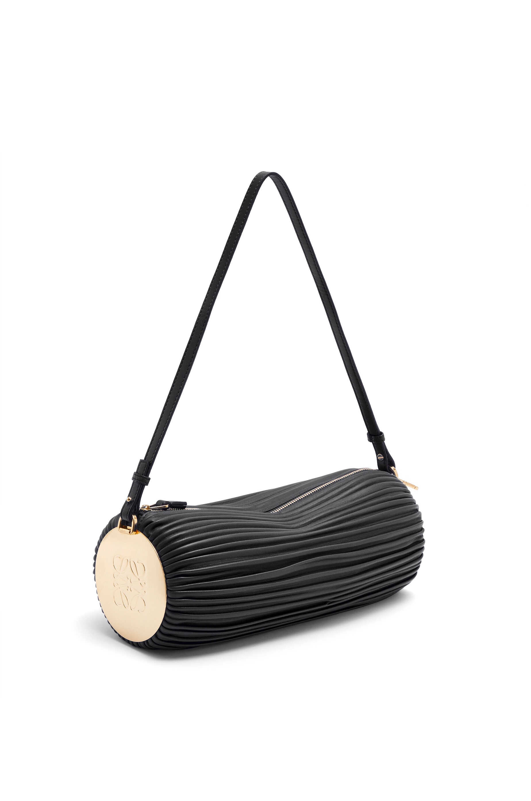 Bracelet Pouch in pleated nappa - 1